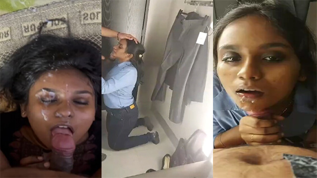 Mallu Office Girl – Sloppy Blowjob And Facial