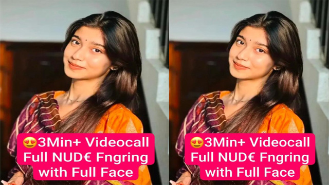 Cute Desi GF Viral Snapchat – Videocall Full Nude Fingering Video Free